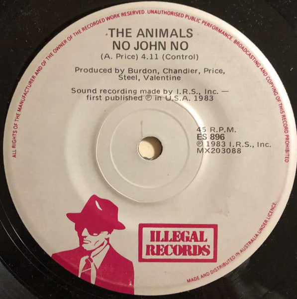 The Animals : The Night (7", Single)
