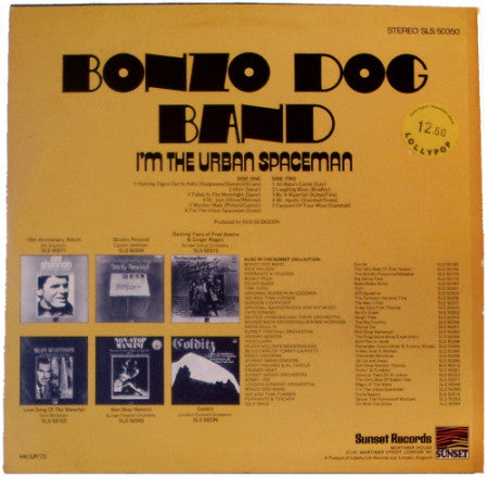Bonzo Dog Band* : I'm The Urban Spaceman (LP, Album, RE)