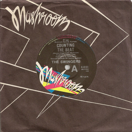 The Swingers : Counting The Beat (7", Single)