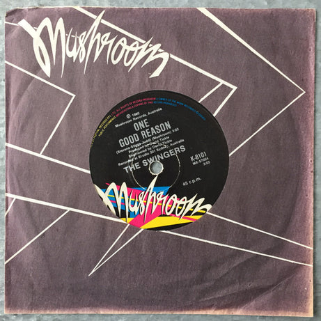 The Swingers : Counting The Beat (7", Single)