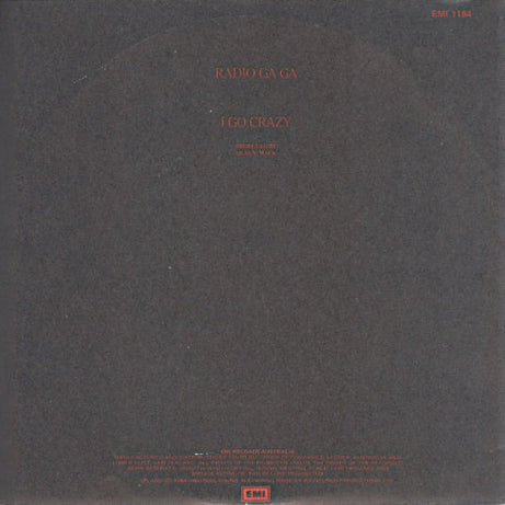 Queen : Radio Ga Ga (7", Single, Mat)