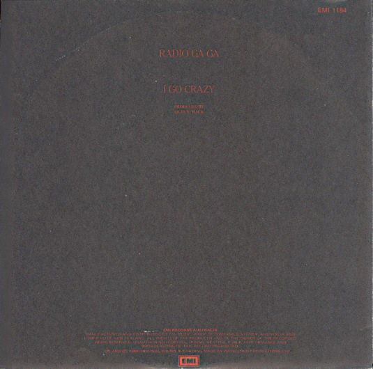 Queen : Radio Ga Ga (7", Single, Mat)