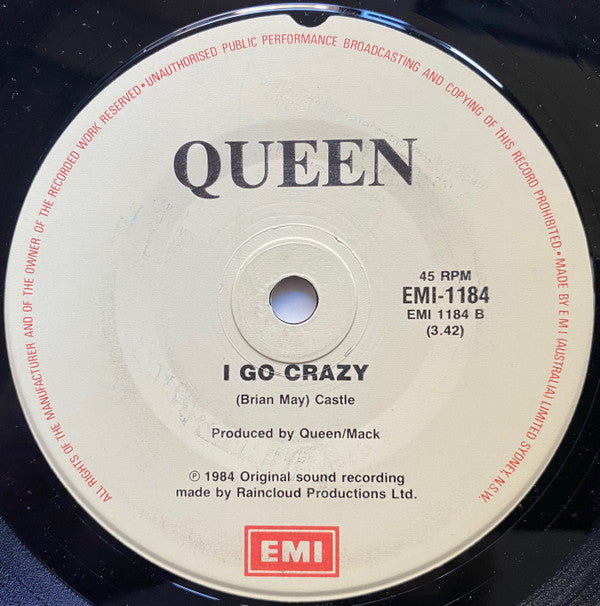 Queen : Radio Ga Ga (7", Single, Gen)