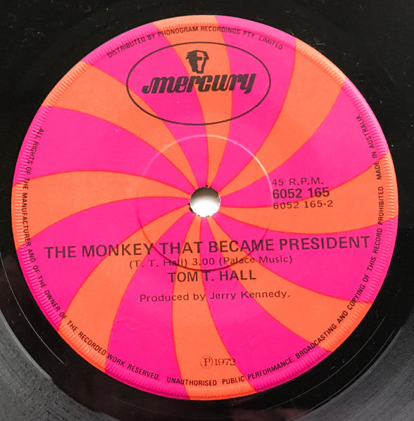 Tom T. Hall : Pamela Brown (7", Single)