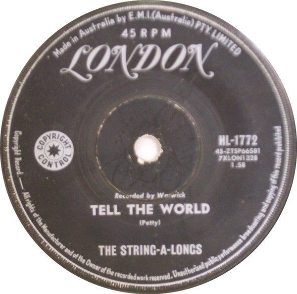 The String-A-Longs : Wheels (7")