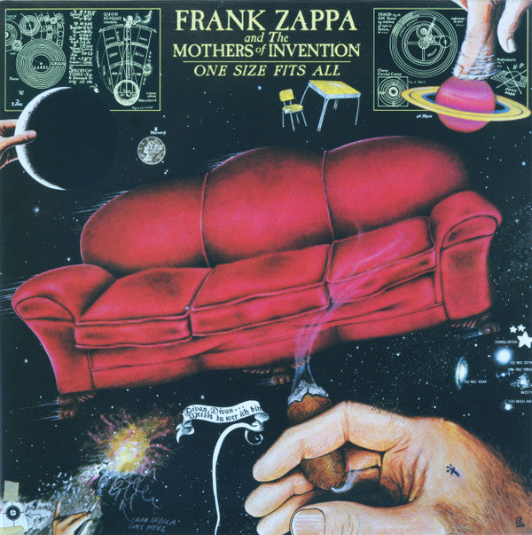Frank Zappa And The Mothers Of Invention* : One Size Fits All (LP, Album, RE, RM, 180)