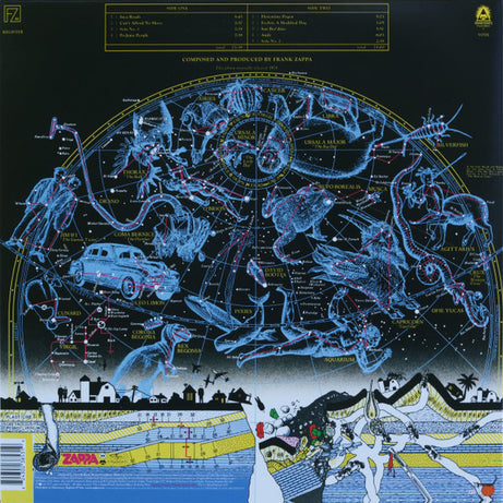 Frank Zappa And The Mothers Of Invention* : One Size Fits All (LP, Album, RE, RM, 180)