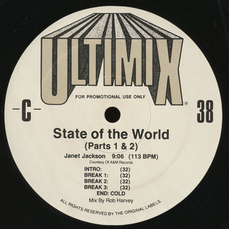 Various : Ultimix 38 (3x12", Comp, Promo)