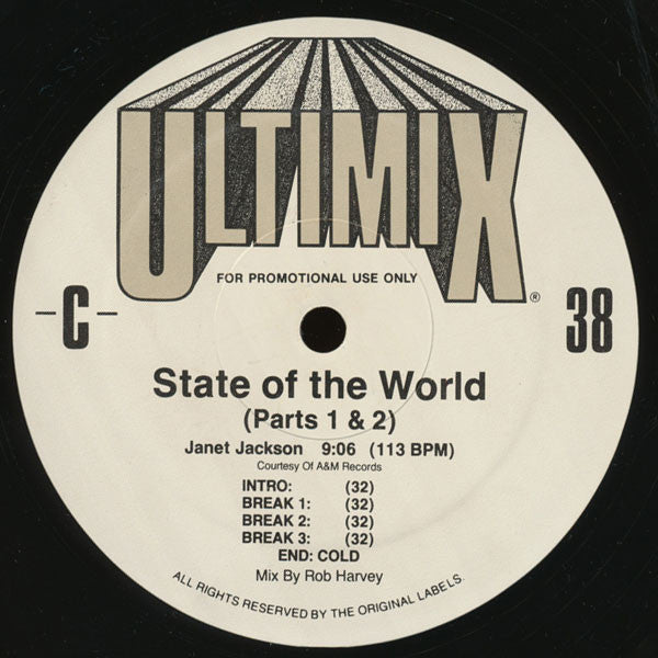Various : Ultimix 38 (3x12", Comp, Promo)