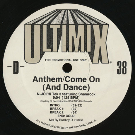 Various : Ultimix 38 (3x12", Comp, Promo)