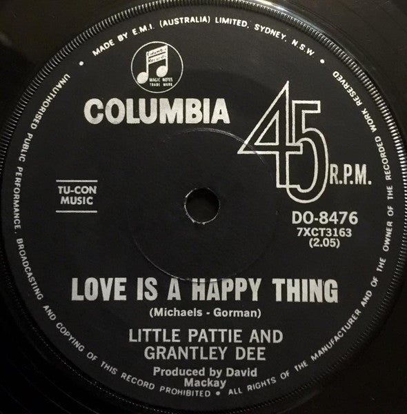 Little Pattie And Grantley Dee : Nothing You Can Do But Cry (7", Single)