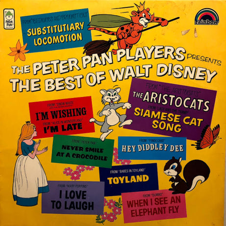 Peter Pan Players : The Best Of Walt Disney (LP, Comp)