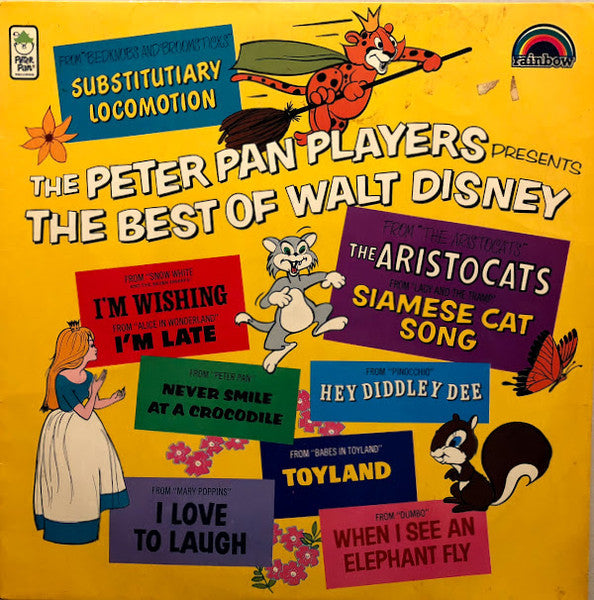 Peter Pan Players : The Best Of Walt Disney (LP, Comp)