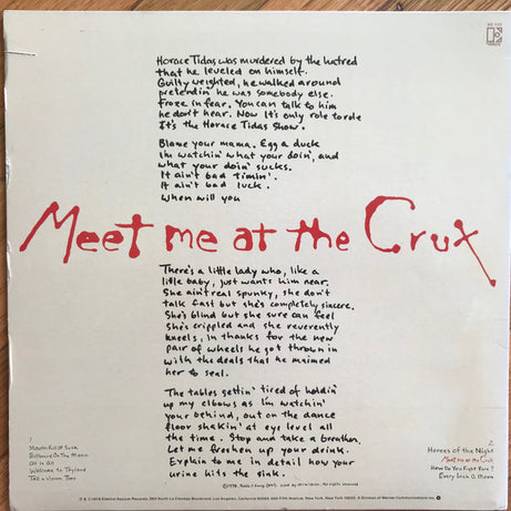 Dirk Hamilton : Meet Me At The Crux (LP, Album, PRC)