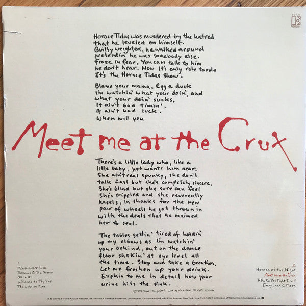 Dirk Hamilton : Meet Me At The Crux (LP, Album, PRC)