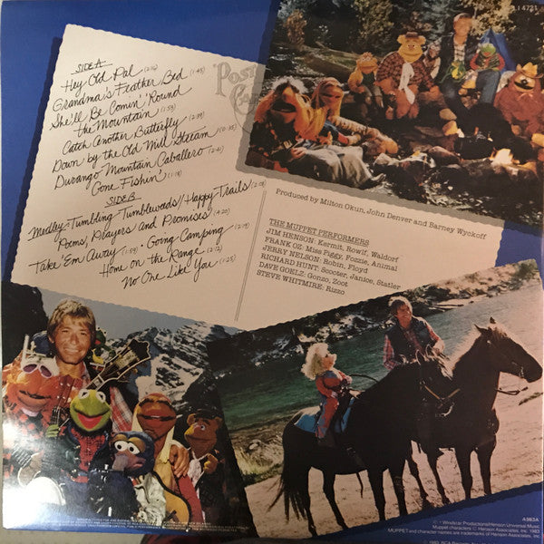 John Denver & The Muppets : Rocky Mountain Holiday (LP, Album)