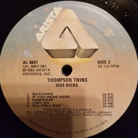 Thompson Twins : Side Kicks (LP, Album, Ele)