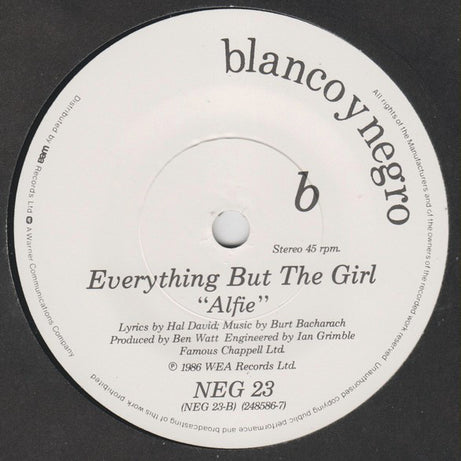 Everything But The Girl : Don't  Leave Me Behind (7", Single)
