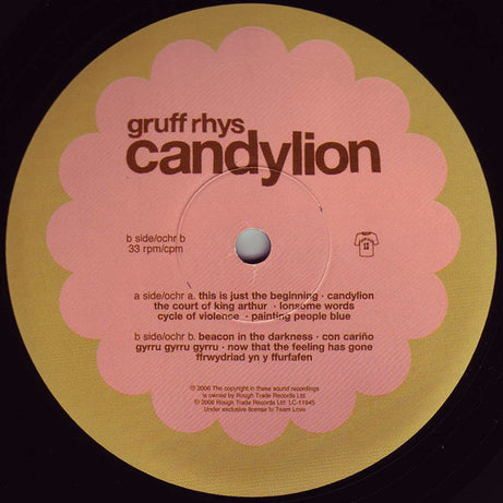 Gruff Rhys : Candylion (LP, 180 + LP, S/Sided, Etch, 180 + Album)