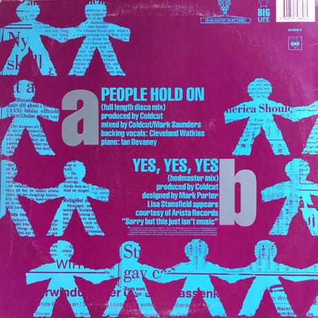 Coldcut Featuring Lisa Stansfield : People Hold On (12")