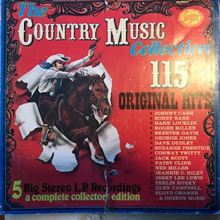 Various : Country Music Collection 115 Original Hits (5xLP, Album, Comp, Box)