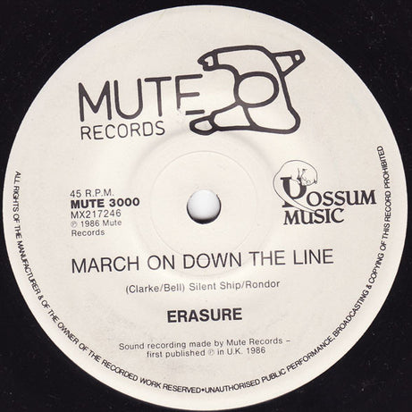 Erasure : Oh L'Amour (7", RE)