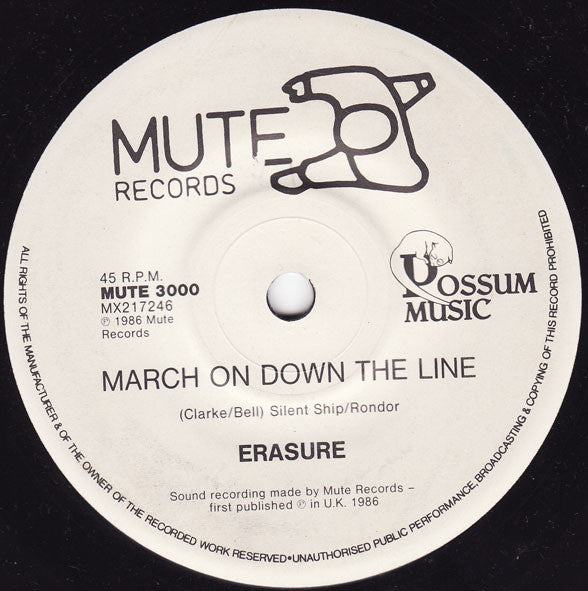 Erasure : Oh L'Amour (7", RE)