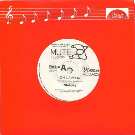 Erasure : Oh L'Amour (7", RE)