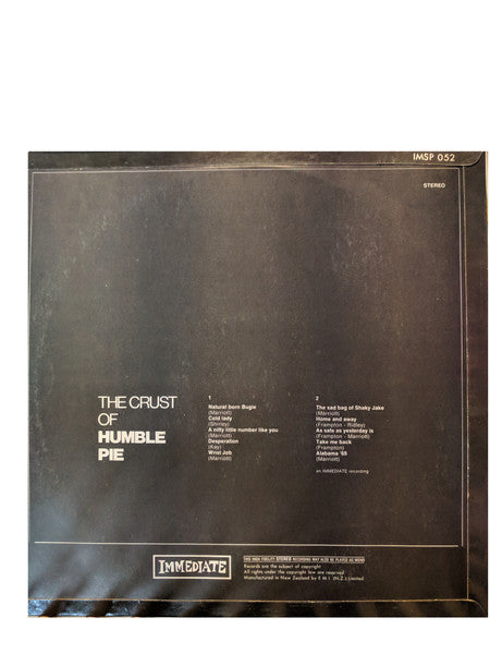 Humble Pie : The Crust Of Humble Pie (LP, Comp)