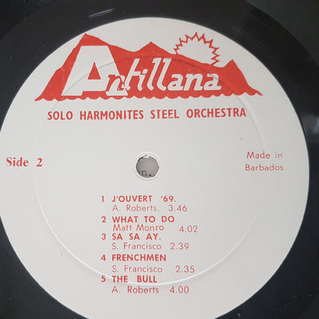 Solo Harmonites Steel Orchestra : Solo Harmonites Steel Orchestra (LP)