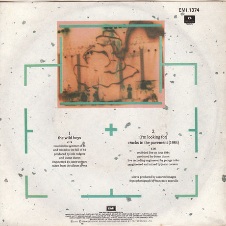 Duran Duran : The Wild Boys (7", Single)
