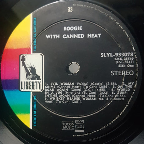 Canned Heat : Boogie With Canned Heat (LP, Album)