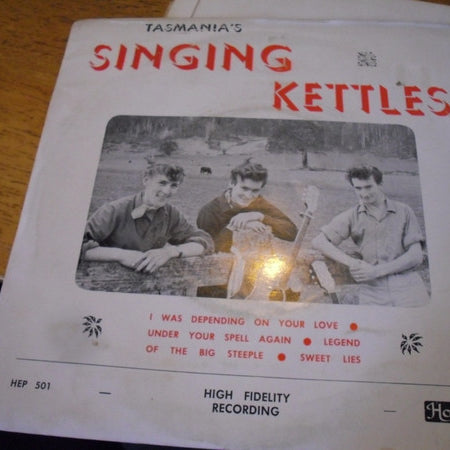 The Singing Kettles : Tasmania's Singing Kettles (7", EP)