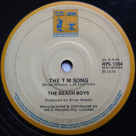 The Beach Boys : Rock And Roll Music (7", Single)