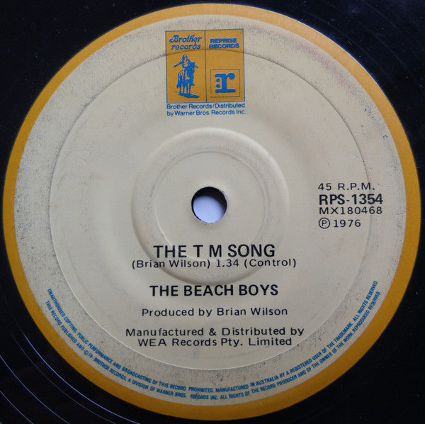 The Beach Boys : Rock And Roll Music (7", Single)