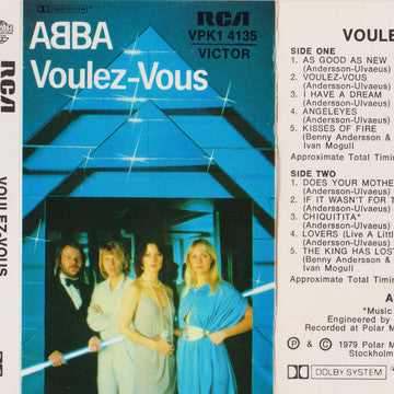 ABBA : Voulez-Vous (Cass, Album, RE, Dol)