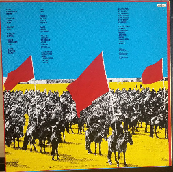 The Clash : Give 'Em Enough Rope (LP, Album)