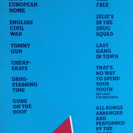 The Clash : Give 'Em Enough Rope (LP, Album)
