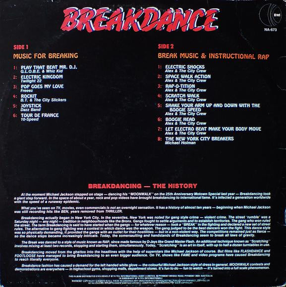 Various / Alex & The City Crew* : Breakdance (LP, Album)