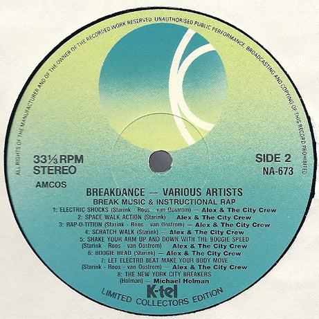 Various / Alex & The City Crew* : Breakdance (LP, Album)