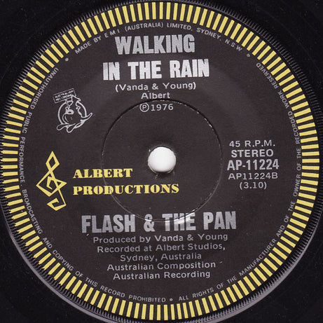 Flash & The Pan : Hey, St. Peter (7", Single)