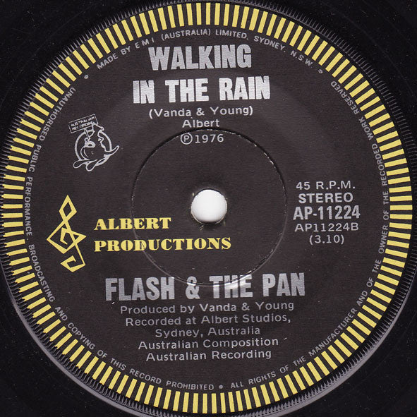 Flash & The Pan : Hey, St. Peter (7", Single)