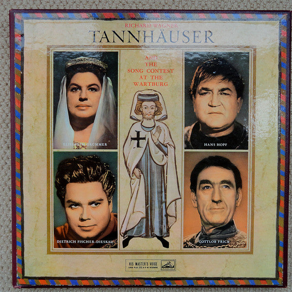 Richard Wagner - Chor Der Staatsoper Berlin Und Das Orchester Der Staatsoper Berlin, Franz Konwitschny : Tannhauser And The Song Contest At The Wartburg (4xLP, Mono + Box)