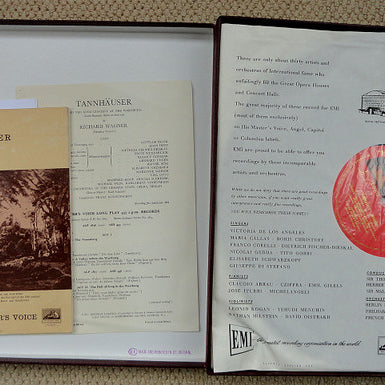 Richard Wagner - Chor Der Staatsoper Berlin Und Das Orchester Der Staatsoper Berlin, Franz Konwitschny : Tannhauser And The Song Contest At The Wartburg (4xLP, Mono + Box)