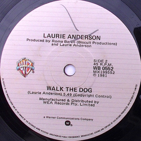 Laurie Anderson : O Superman (7", Single)