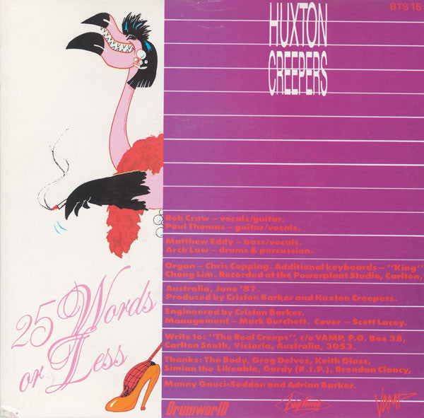 Huxton Creepers : Pretty Flamingo (7", Single)