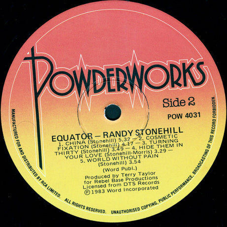 Randy Stonehill : Equator (LP, Album)