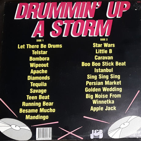 Unknown Artist : Drummin' Up A Storm (LP)
