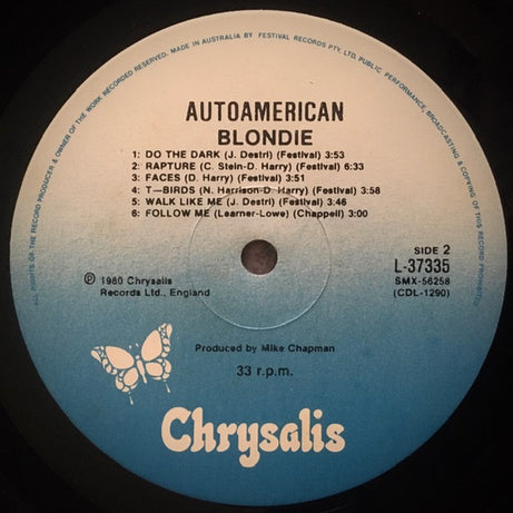 Blondie : AutoAmerican (LP, Album)