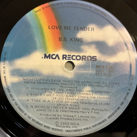 B.B. King : Love Me Tender (LP, Album)